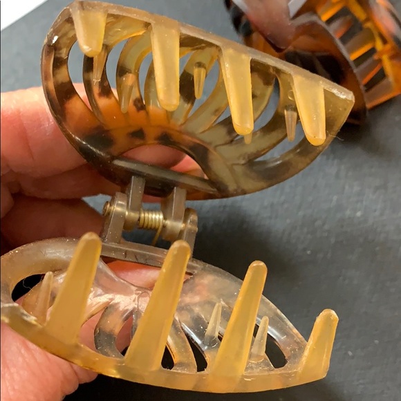 Pair of Hair Claws Clamps 2.25 x 1.75 - Picture 8 of 8